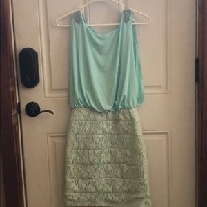 Mint Green Cocktail Dress